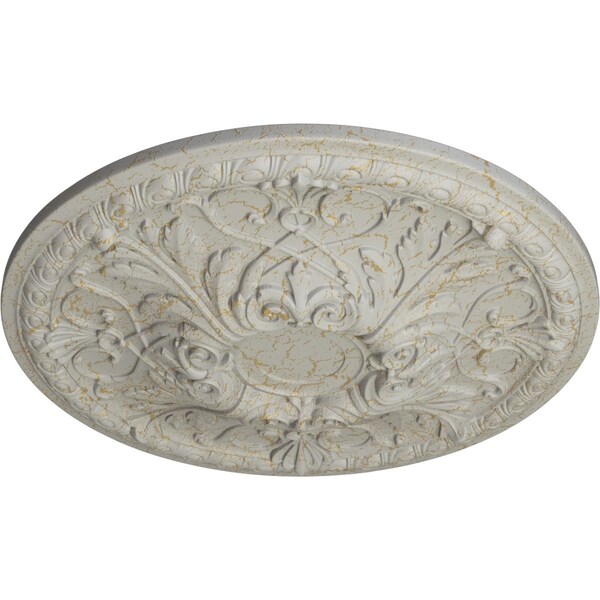 Tristan Ceiling Medallion (Fits Canopies Up To 5 1/2), 26OD X 3P